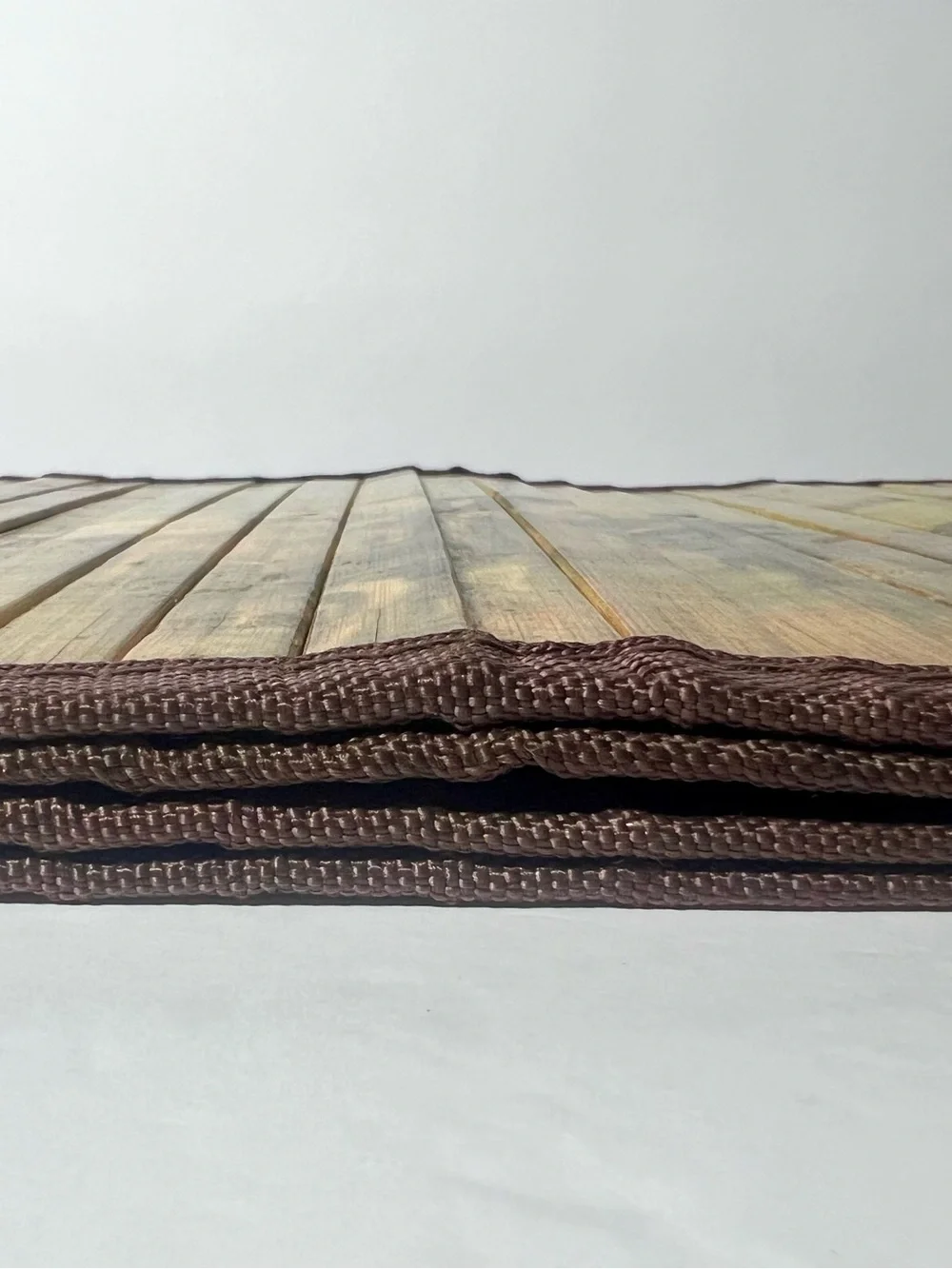 4 Equestrian Hunting Scene Wood Slatted Placemats